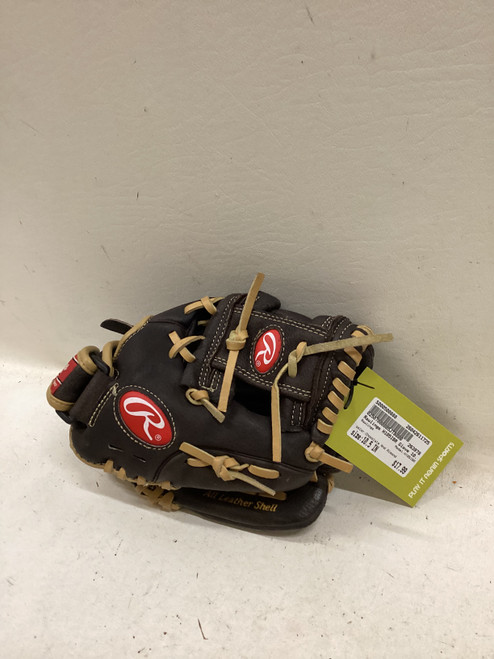 Vist Large View of Product Image Which is Used Rawlings H105IBR BB/SB Glove RH Throw Chocolate And Almond 10 1/2"