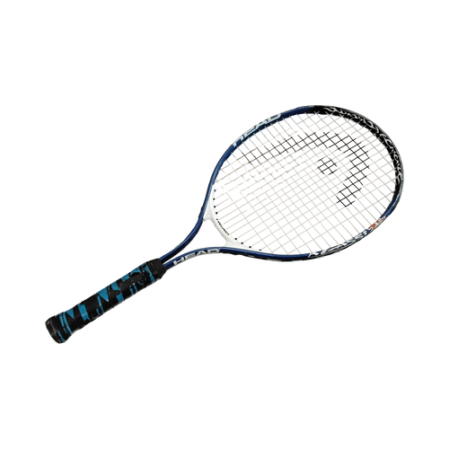Vist Large View of Product Image Which is Used Head ANDRE AGASSI 25 Junior Tennis Racquet Navy Blue 25"