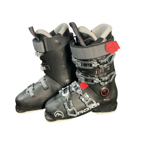 Vist Large View of Product Image Which is Used Roxa ULTRALIGHT Womens DH Ski Boot Black 255 MP - M07.5 - W08.5