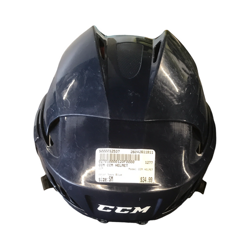 Vist Large View of Product Image Which is Used CCM CCM HELMET Hockey Helmet Only Navy Blue SM