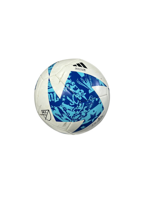 Vist Large View of Product Image Which is Used Adidas MLS CLUB All Size Soccer Ball White 4