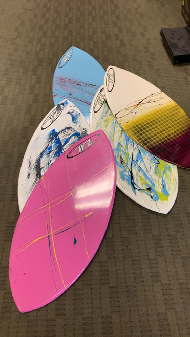 Vist Large View of Product Image Which is New WAVE ZONE THE EDGE SKIM board fiberglass