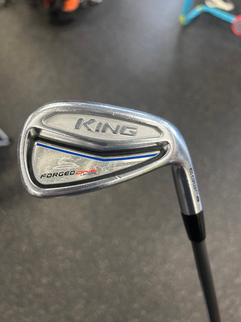 Vist Large View of Product Image Which is Used Cobra KING FORGED ONE LENGTH Mens Individual Iron RH 9 Iron