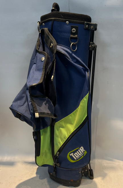 Vist Large View of Product Image Which is Used Tour Craft TOUR JR BAG Jr Stand Bag Navy Blue
