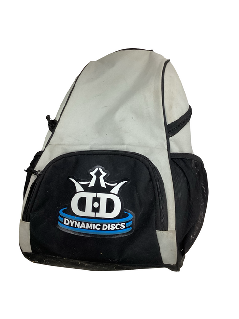 Vist Large View of Product Image Which is Used Dynamic Discs Disc Golf Backpack Grey