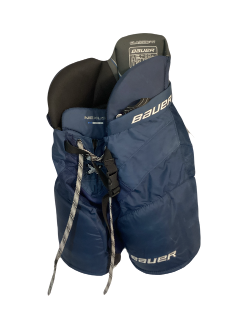 Vist Large View of Product Image Which is Used Bauer NEXUS 8000 Junior Pant Navy Blue SM