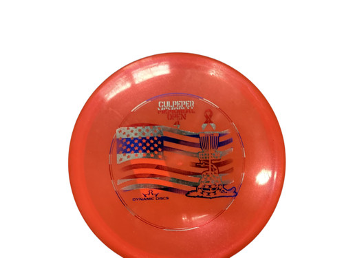 Vist Large View of Product Image Which is Used Dynamic Discs VERDICT Disc Golf Driver Orange