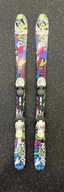 Vist Large View of Product Image Which is Used Blizzard ORIGIN Boys DH Ski/Binding None 119 cm