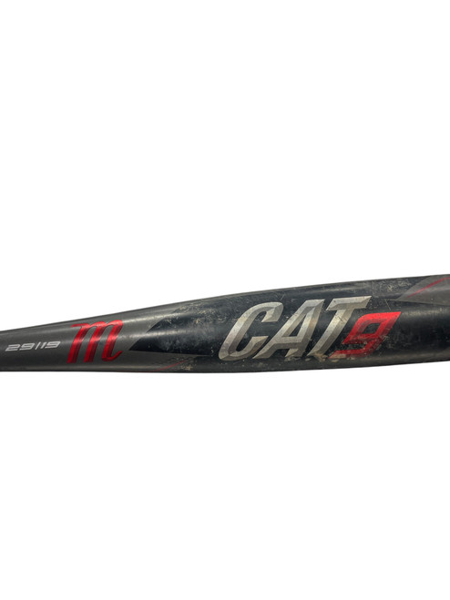 Vist Large View of Product Image Which is Used Marucci CAT9 MSBC910 BB/SB USSSA 2 3/4 Bat 29"