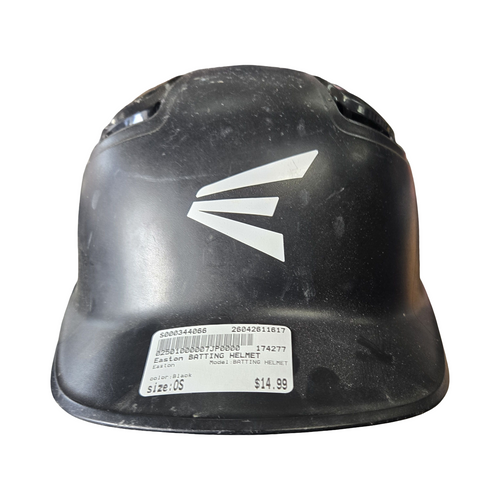 Vist Large View of Product Image Which is Used Easton BATTING HELMET Batting Helmet No Mask Black One Size