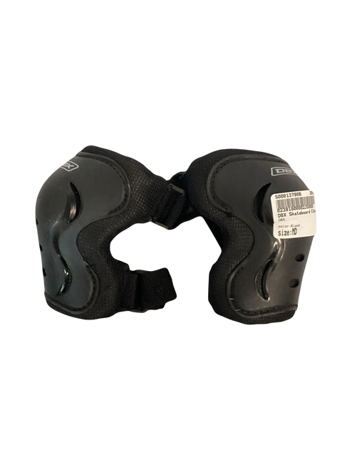 Vist Large View of Product Image Which is Used DBX Skateboard Elbow Pads Black MD