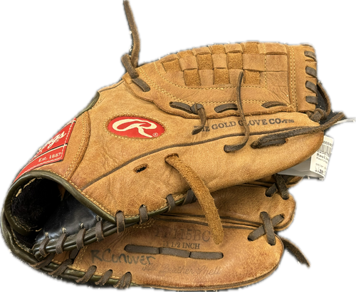 Vist Large View of Product Image Which is Used Rawlings PLAYER PREFERRED BB/SB Glove RH Throw Brown 11 1/2"