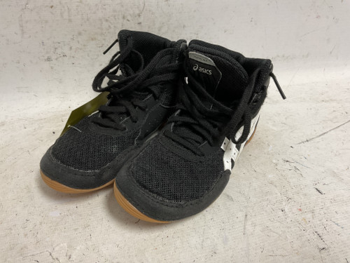 Vist Large View of Product Image Which is Used Asics 1084A011 Wrestling Shoes Black Youth 13.0
