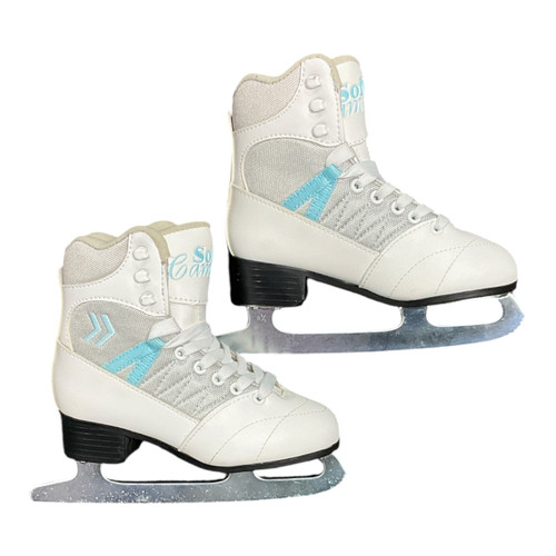 Vist Large View of Product Image Which is Used Jackson SOFT CAMEO Girls Figure Skate White Junior 02