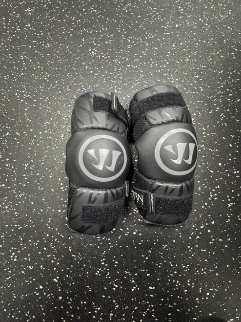 Vist Large View of Product Image Which is Used Warrior BURN NEXT Lacrosse Arm Pads/Guards Black XS