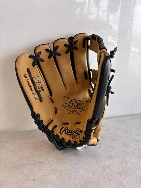 Vist Large View of Product Image Which is Used Rawlings PROLITE BB/SB Glove LH Throw Brown 11 1/2"