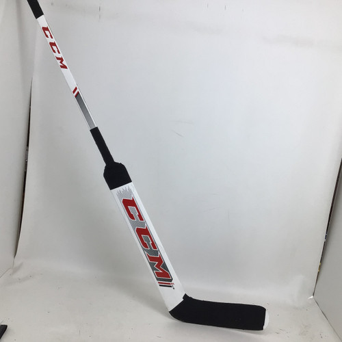 Vist Large View of Product Image Which is Used CCM E4.5 INTERMEDIATE 23IN PADDLE P1 GOALIE Inter Goalie Stick 23"
