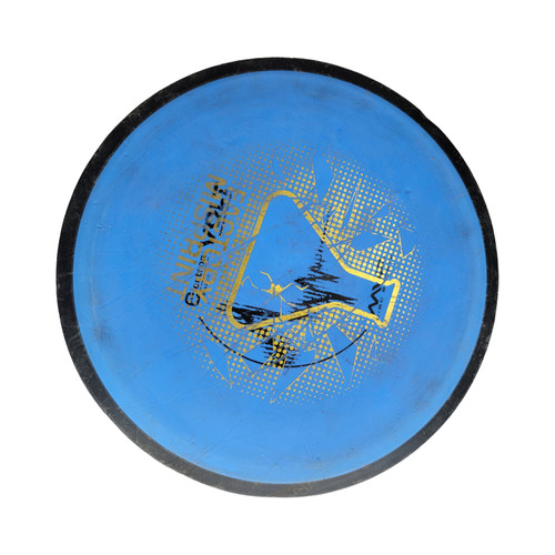 Vist Large View of Product Image Which is Used MVP VOLT MISPRINT DRIVER Disc Golf Driver Carolina Blue