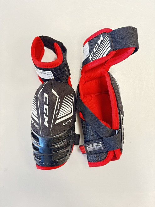 Vist Large View of Product Image Which is Used CCM FT 350 Senior Elbow Pads SM