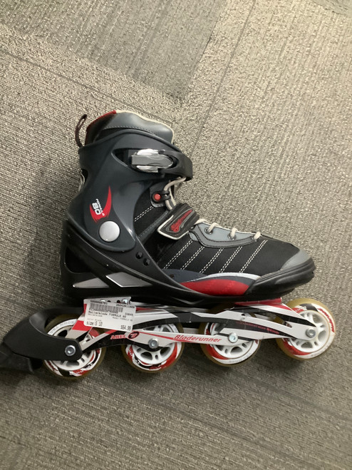 Vist Large View of Product Image Which is Used Rollerblade FORMULA 80 Senior Rec Fitness Skates Black Senior 10