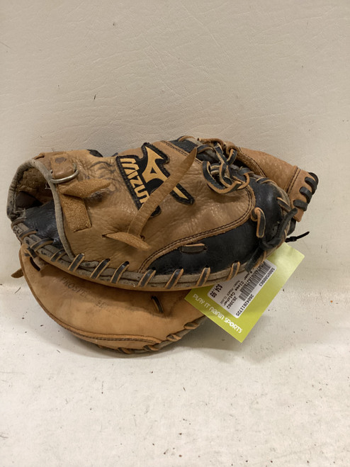 Vist Large View of Product Image Which is Used Mizuno POWER CLOSE BB/SB Catchers RH Throw Brown 32"