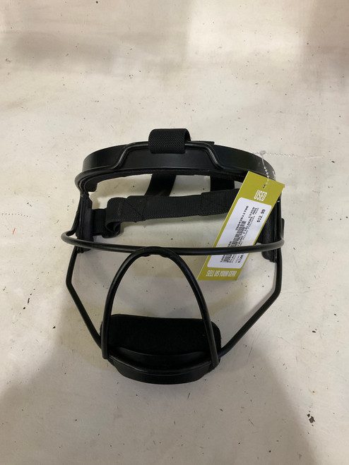 Vist Large View of Product Image Which is Used Mizuno MIZUNO FIELDERS MASK BB/SB Fielders Mask Black One Size