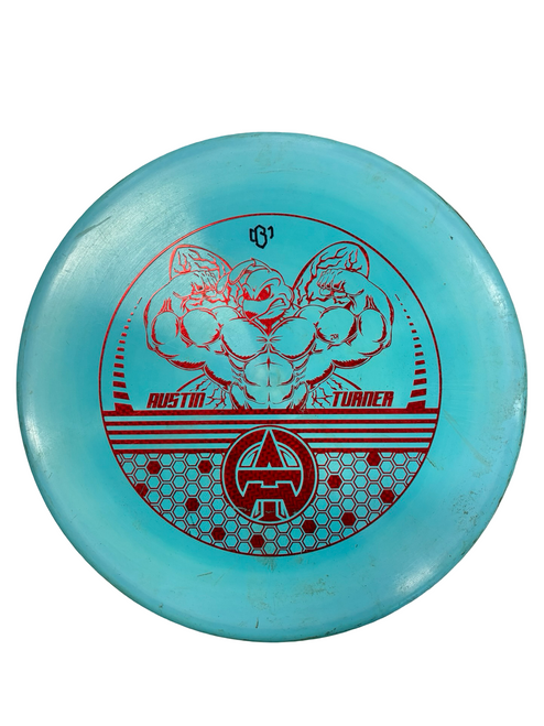 Vist Large View of Product Image Which is Used Innova AUSTIN TURNER Disc Golf Putter Royal Blue