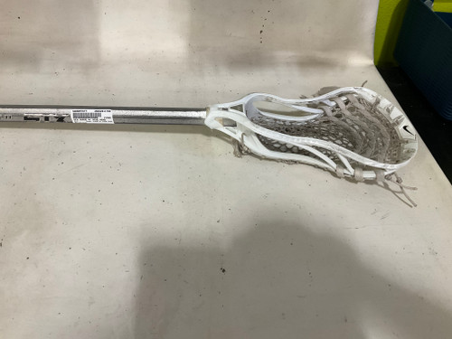 Vist Large View of Product Image Which is Used STX SURGE W/ NIKE HEAD Men Atk/Mid Complete Stick Grey