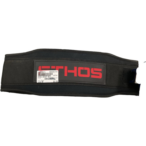 Vist Large View of Product Image Which is Used Ethos ETHOS WEIGHT BELT Exercise Accessory Other Black SM