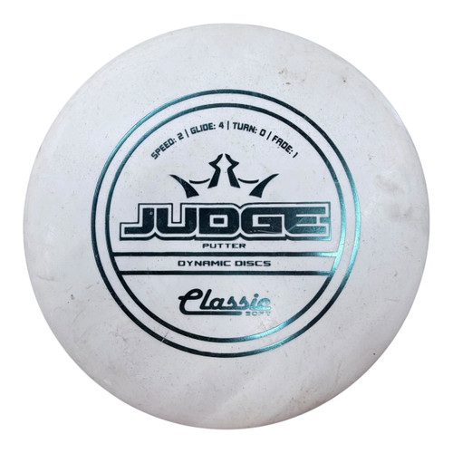 Vist Large View of Product Image Which is Used Dynamic Discs JUDGE Disc Golf Putter White 176g