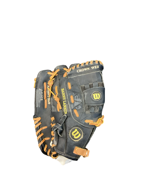 Vist Large View of Product Image Which is Used Wilson BARRY LARKIN BB/SB Glove LH Throw Black 11"
