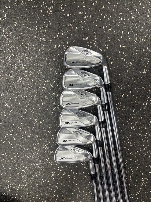 Vist Large View of Product Image Which is Used Callaway 2018 X FORGED Mens Iron Set RH 5I-PW
