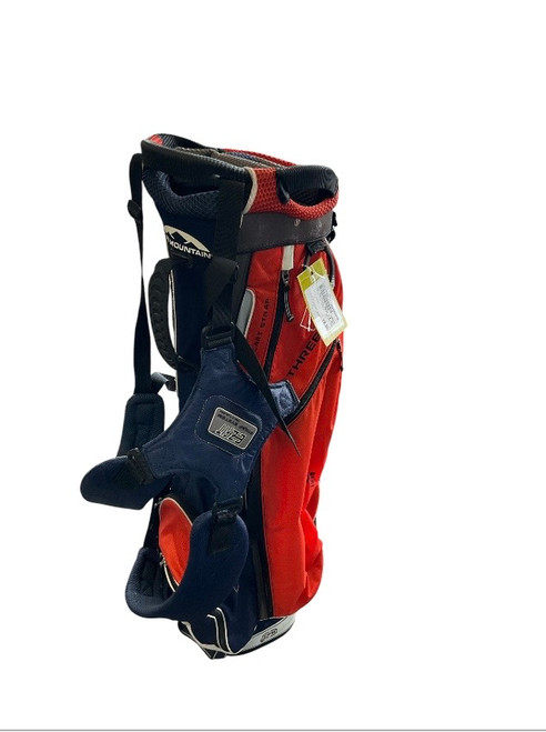 Vist Large View of Product Image Which is Used Sun Mountain THREE S 4 WAY CART BAG Mens Cart Bag Orange