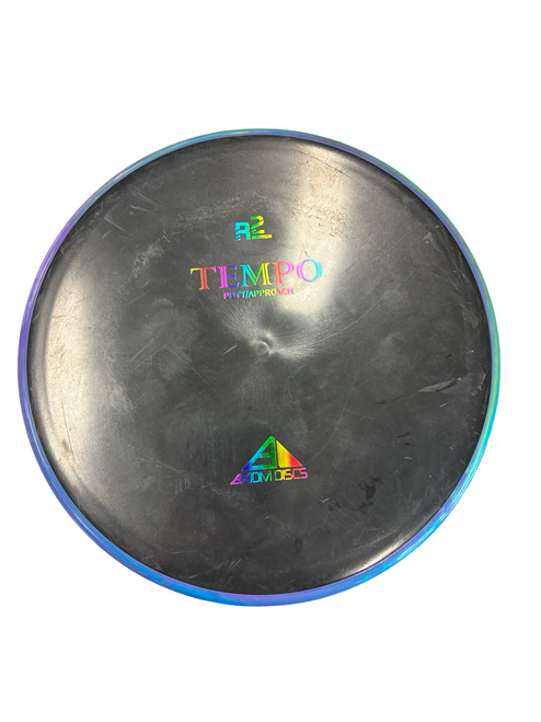 Vist Large View of Product Image Which is Used Axiom TEMPO Disc Golf Putter Black