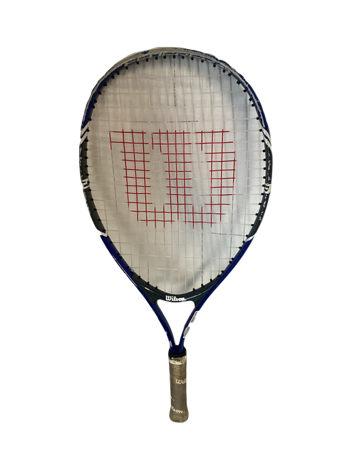 Vist Large View of Product Image Which is Used Wilson FEDERER 23 Junior Tennis Racquet Royal Blue 23"
