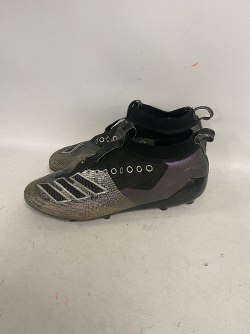Vist Large View of Product Image Which is Used Adidas ADIZERO Adult FB Cleats Black Senior 11.5