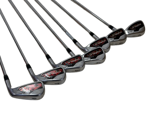 Vist Large View of Product Image Which is Used Callaway DIABLO FORGED Mens Golf Iron Set RH 4I-PW w/ Project X Rifle 6.0 Shafts - Standard