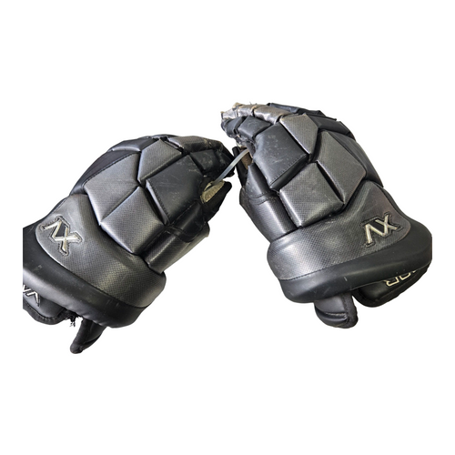 Vist Large View of Product Image Which is Used Bauer VAPOR XV 14 INCH Senior Gloves Black 14"