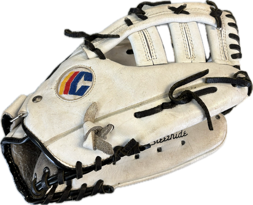 Vist Large View of Product Image Which is Used 330V Baseball Glove RH Throw White 11"