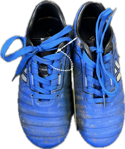 Vist Large View of Product Image Which is Used Vizari Soccer Cleats Royal Blue Junior 02