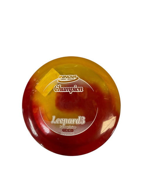 Vist Large View of Product Image Which is Used Innova CHAMPION LEOPARD3 Disc Golf Driver Red 176g