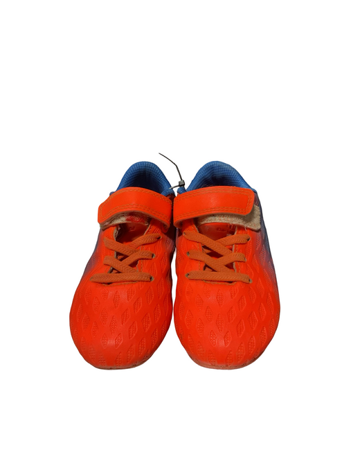 Vist Large View of Product Image Which is Used Soccer Cleats Orange Youth 11.0