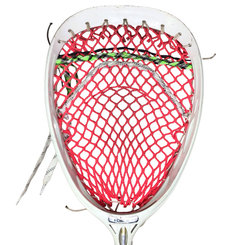 Vist Large View of Product Image Which is Used Warrior VOID NOZ Mens Goalie Stick White