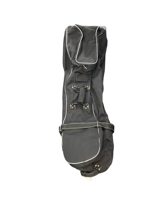 Vist Large View of Product Image Which is Used BLACK SOFT WHEELED TRAVEL BAG Travel Bag Black