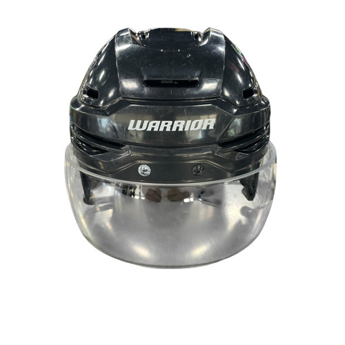 Vist Large View of Product Image Which is Used Warrior ALPHA ONE PRO Helmet Half Visor Combo Black LG