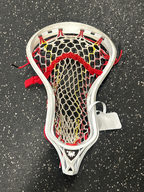 Vist Large View of Product Image Which is Used East Coast Dyes REBEL OFFENSE Mens Lacrosse Head White