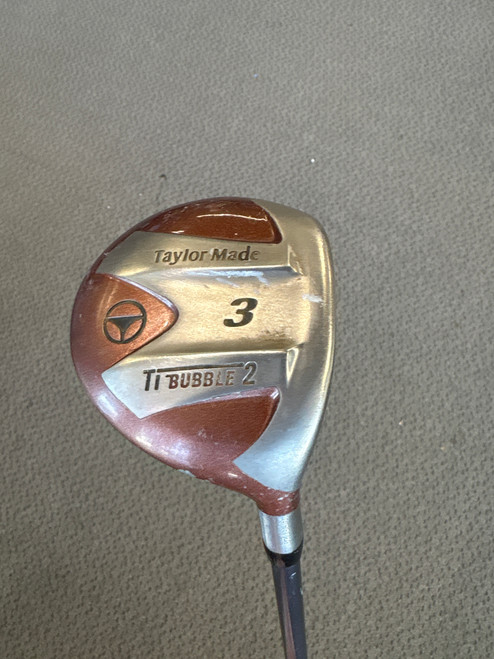 Vist Large View of Product Image Which is Used Taylormade TI BUBBLE 2 Mens Fairway Wood RH 3 Wood