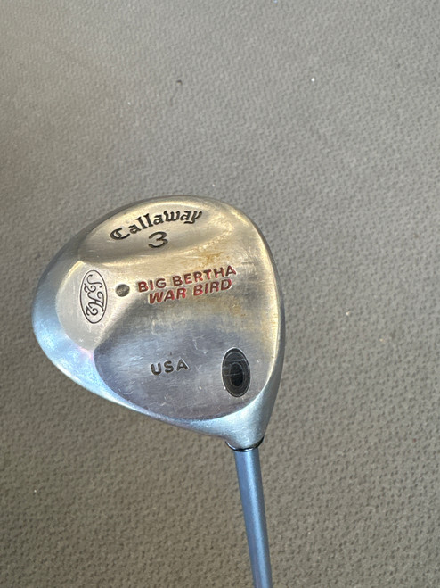 Vist Large View of Product Image Which is Used Callaway BIG BERTHA WAR BIRD Mens Fairway Wood RH 3 Wood