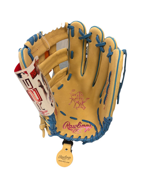 Vist Large View of Product Image Which is New Rawlings HEART OF THE HIDE BB/SB Glove RH Throw Brown 12 3/4"