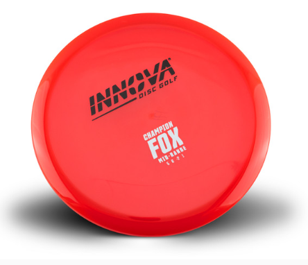 Vist Large View of Product Image Which is New Champion Fox Golf Disc